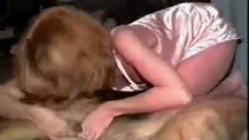 Homemade beastiality clips with rough action featuring nude horny housewives