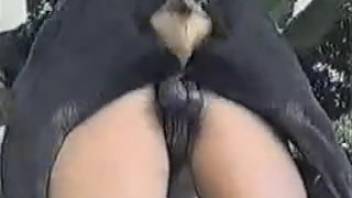 Blurry video of incredible beastly sex in the wilderness