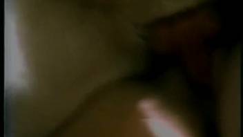 Lady in nylons gets canine shaft in her pussy