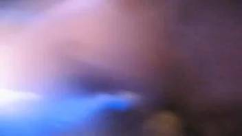 Detailed view of an expanding orifice in a steamy animal video