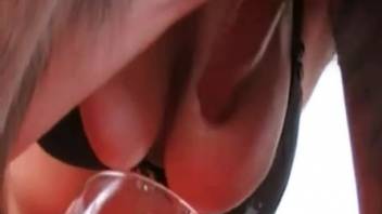 Collection of the messiest animal sex oral performances