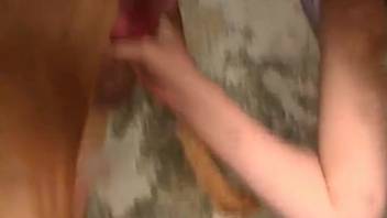 Bouncy butt chick being pounded by a twisted monster