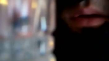 Incredible sex session wraps up with a cup brimming with canine cum